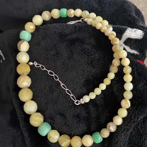 Jay King Green and Yellow Beaded Necklace - Picture 6 of 6